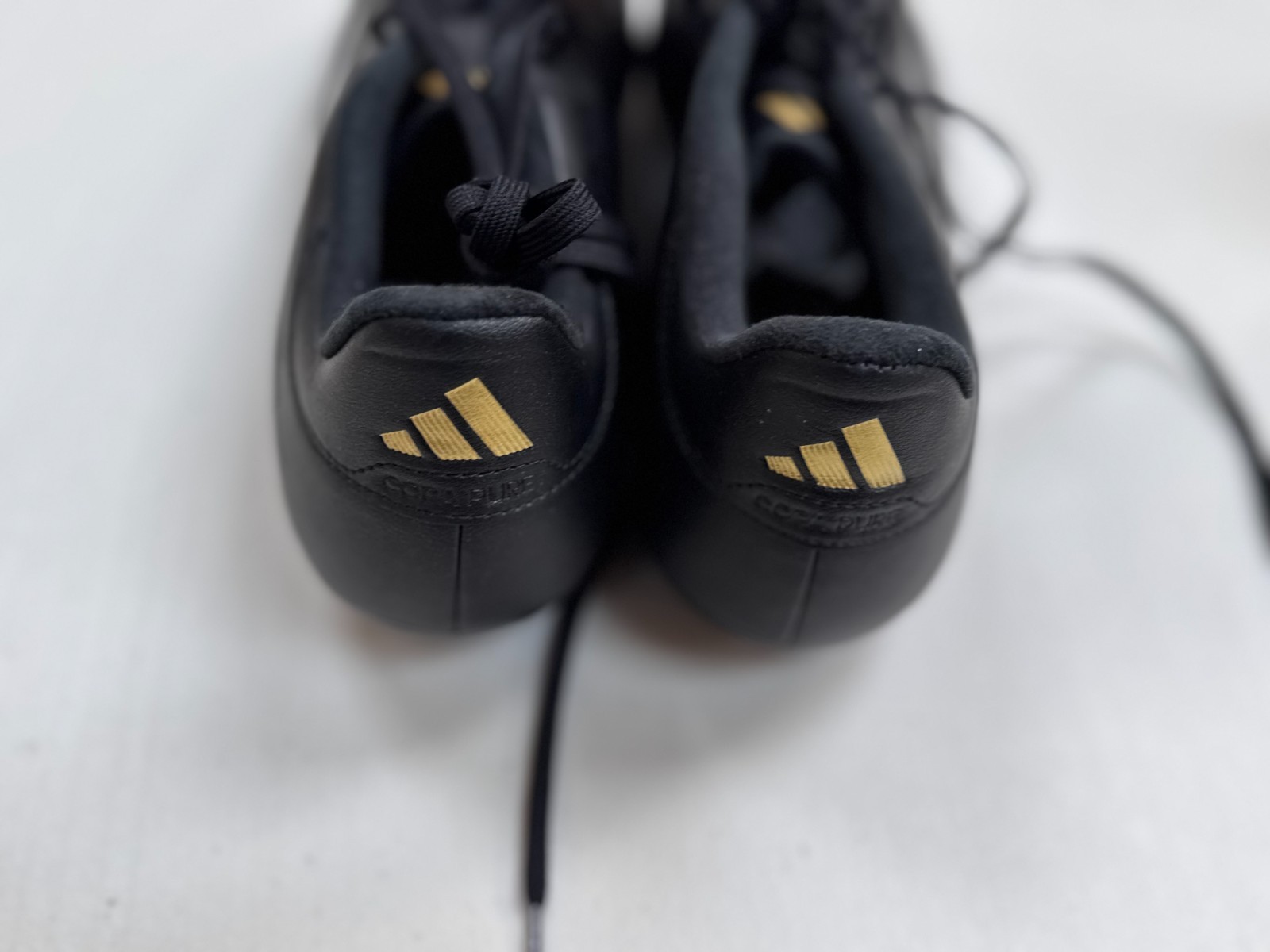 Adidas Copa Pure 2 League FG Football Boots Black/Gold – Size 8 EU 42 – image 3