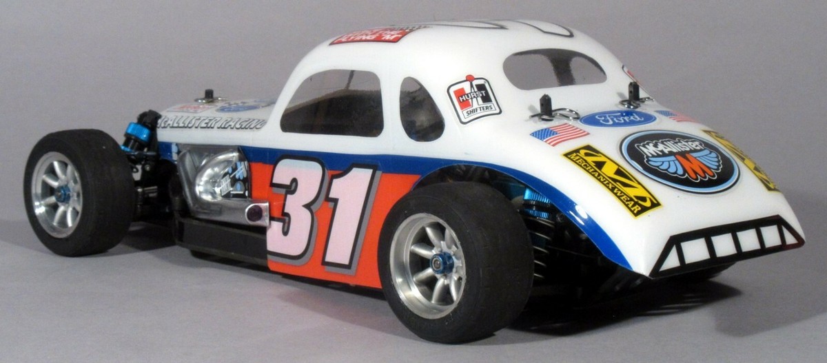 1/10スケール　マカリスターレーシング　ボディ McAllister Racing #240 1/10 Vintage Modified Coupe Body | eBay