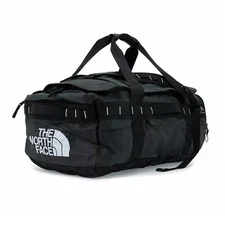 The North Face Mens - Base Camp Voyager Duffel 62L backpack -TNF Black/TNF White