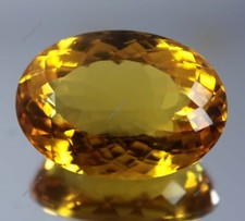 60 Ct CERTIFIED Natural Brazil Imperial Topaz Yellow Oval Cut Loose Gemstone