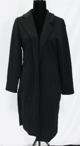 Spanx AirEssentials leichter langer Damenmantel DM3 sehr schwarz Medium neu mit Etikett
