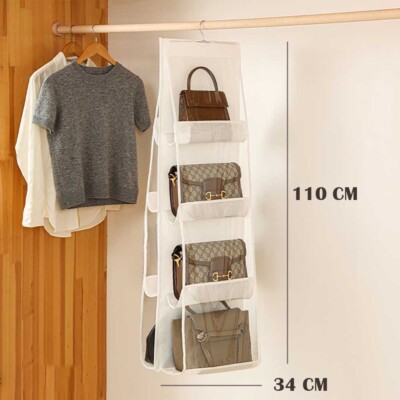 Borsa Per Pulizia Indossabile Con Tracolla E Cintura - Organizer Multitasche Per Casa, Auto, Giardino - Foto 3