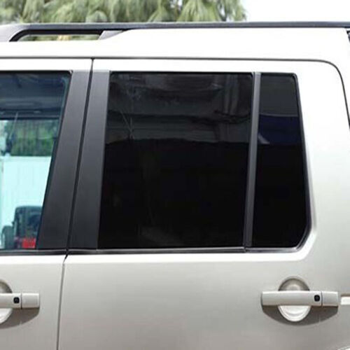 Matte Black Window Pillar Post Door Trim For Toyota Highlander Kluger