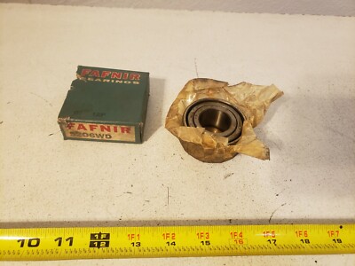 NOS Fafnir 5206WD Angular Contact Ball Bearing MADE IN USA NOS Fafnir 5206WD Angular Contact Ball Bearing MADE IN USA