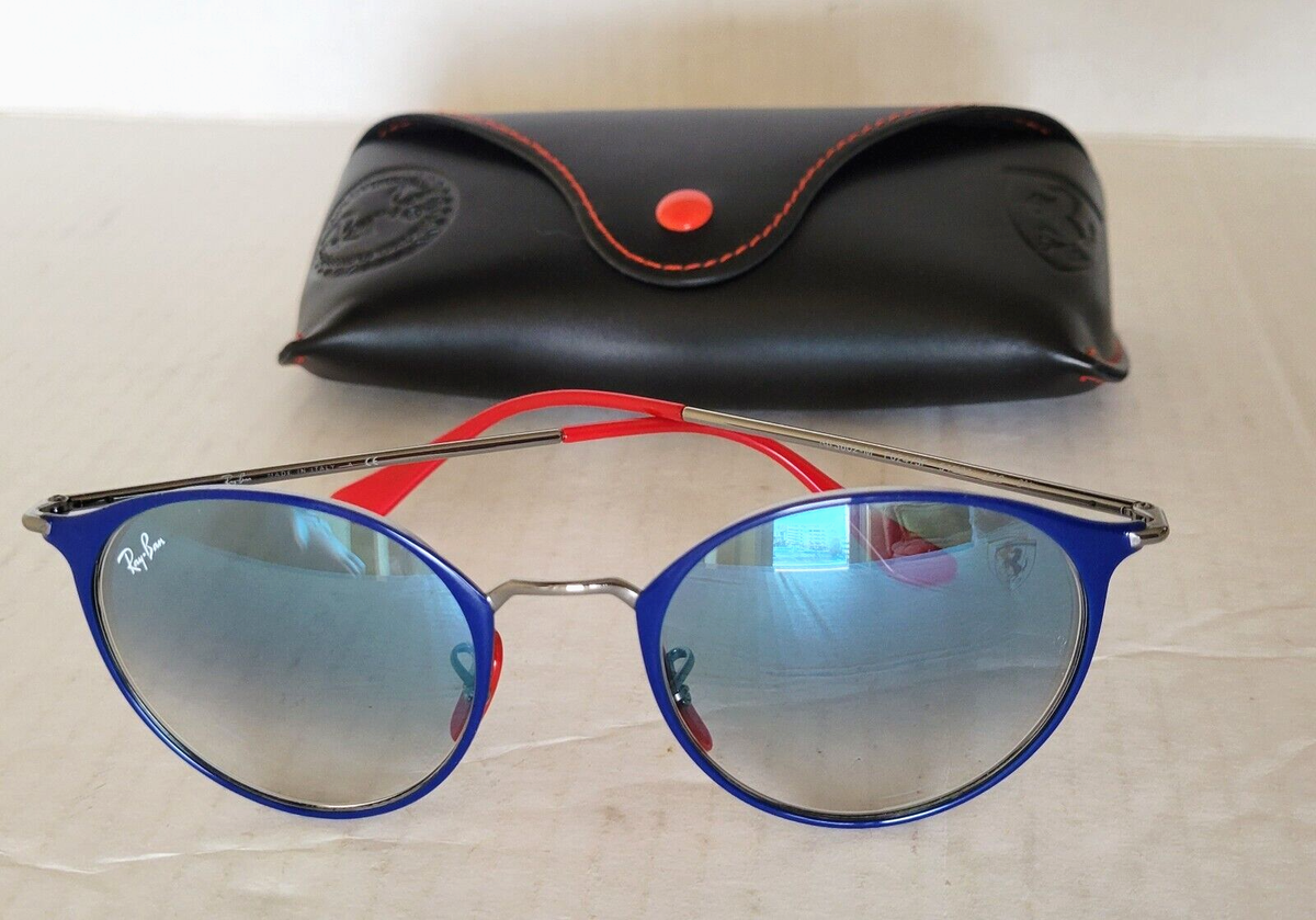 RAY BAN SCUDERIA FERRARI 3602 -M SUNGLASSES BLUE GRADIENT