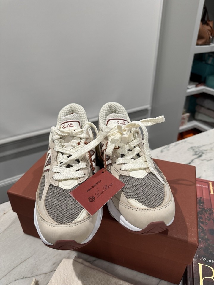 New Balance Loro Piana Size 6 Men, 38 1/2 38,5 euro, Box Receipt UNISEX