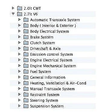 Kia Sportage (1995-2008) manuale officina - Immagine 3 di 4