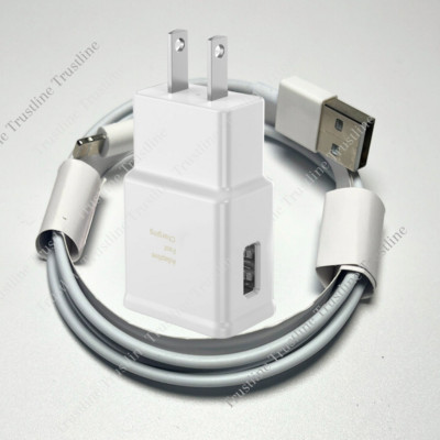USB Fast Charger Cable AC Power Block US For iPhone 14 13 12 11 XR XS 8 7 6 Plus