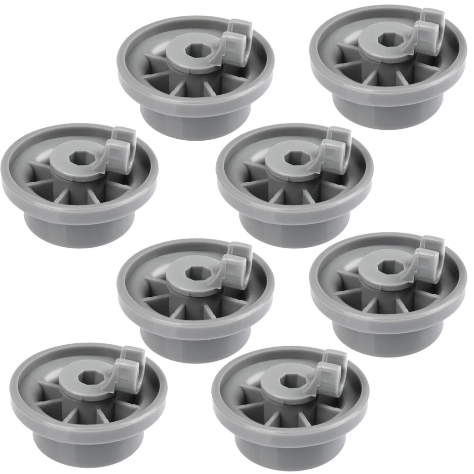 4x Korbrollen Unterkorb Rad für Bosch Siemens Neff Spülmaschine Geschirrspüler - Bild 2 von 4