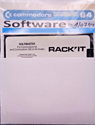 COMMODORE 64/128 -- GOLFMASTER (RACK´IT - DISK)
