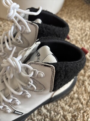 Coach High Top White Black Sneakers Shoes C8697 Men display picture 2