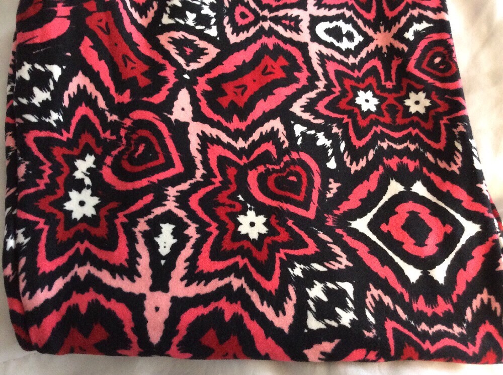 Leggings LuLaRoe Chihuahua Yeux Perlés Rouges Licorne - Taille Unique