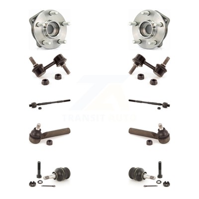 Bearing Lower Ball Joint Outer Inner Tie Rod  Link Front Kit (10Pc) For Sub