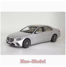 NOREV 1:18 Benz W223 s class Model Car Diecast Metal Hobby Toy Collection Silver
