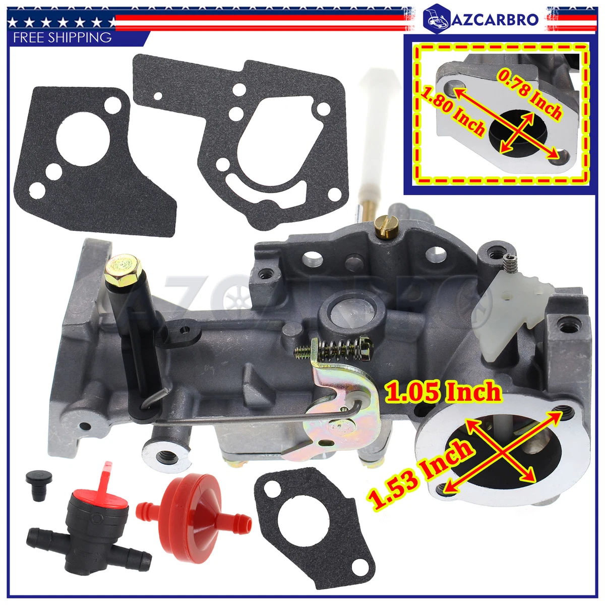 495426 Carburetor Carb for Electrolux/AYP 850-00760 Tiller w/ 5HP 