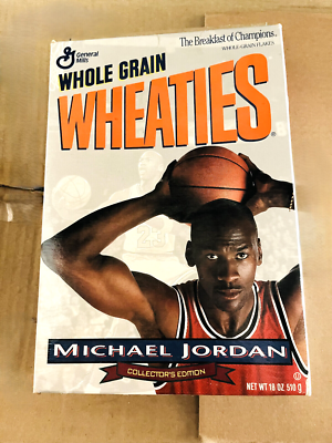 Michael Jordan Vintage 1994 Wheaties Cereal Box Collectors Edition