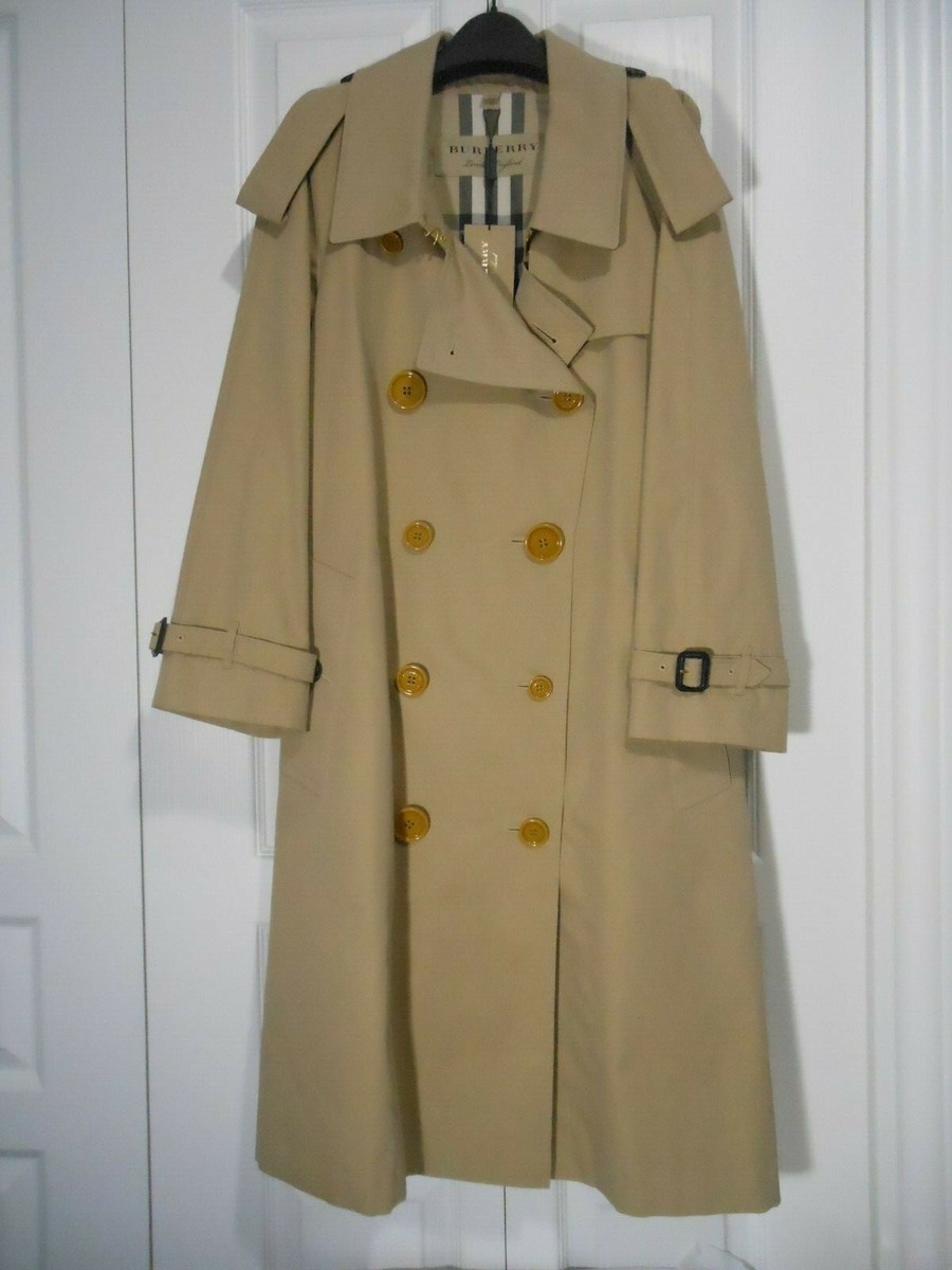 NWT BURBERRY $2495 Halvington Oversized Double Breasted Trench