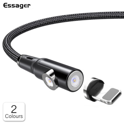 Essager in Straight Bend Magnetic USB Cable for iPhone