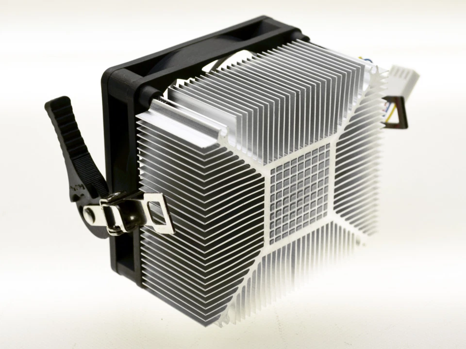 AMD HEATSINK COOLING FAN FOR ATHLON II X4 630-631-635-640-645 SOCKET AM3 NEW  - Image 2 of 2