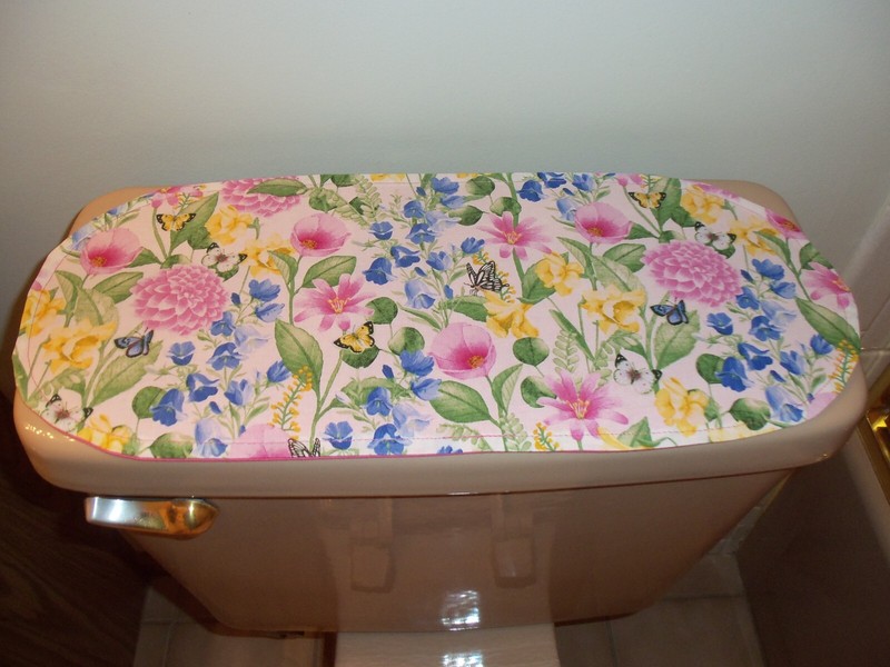 New Flowers and Butterflies Spring/Summer--Sm Table Runner--Toilet Tank Topper