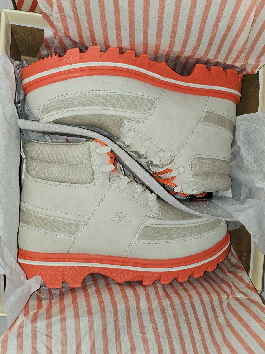 Lugz Juniors Cheesecake Collab Sycamore Hi Boots Beige/Flame 
