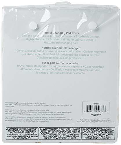 Trend Lab Jungle Friends Wickelauflage-Bezug – 100% Baumwollflanell, Für Standard-Wickelauflagen (ca. 40x81 Cm)