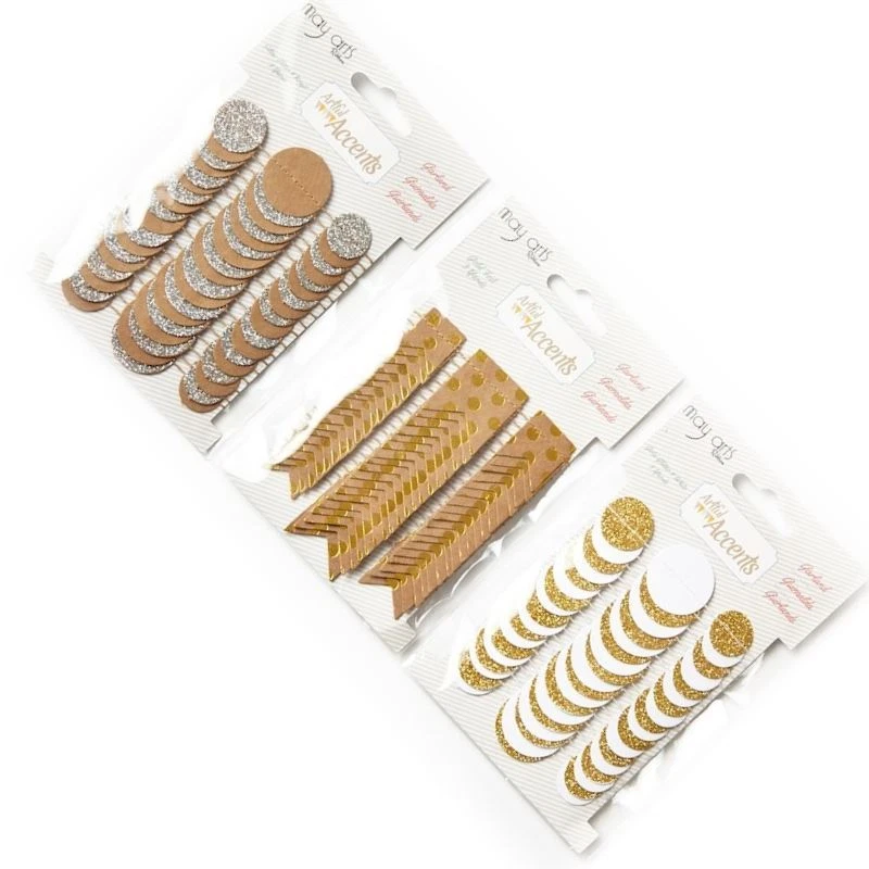 Paper Garland Glitter Dot Design Party Decoration Banner - 3 Yards - Image 3 of 3