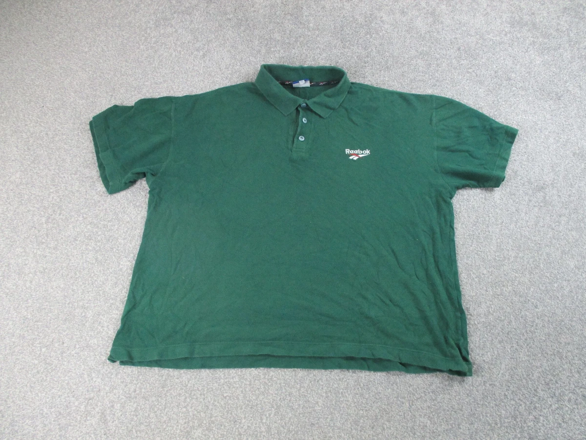 Reebok polo sale shirts green