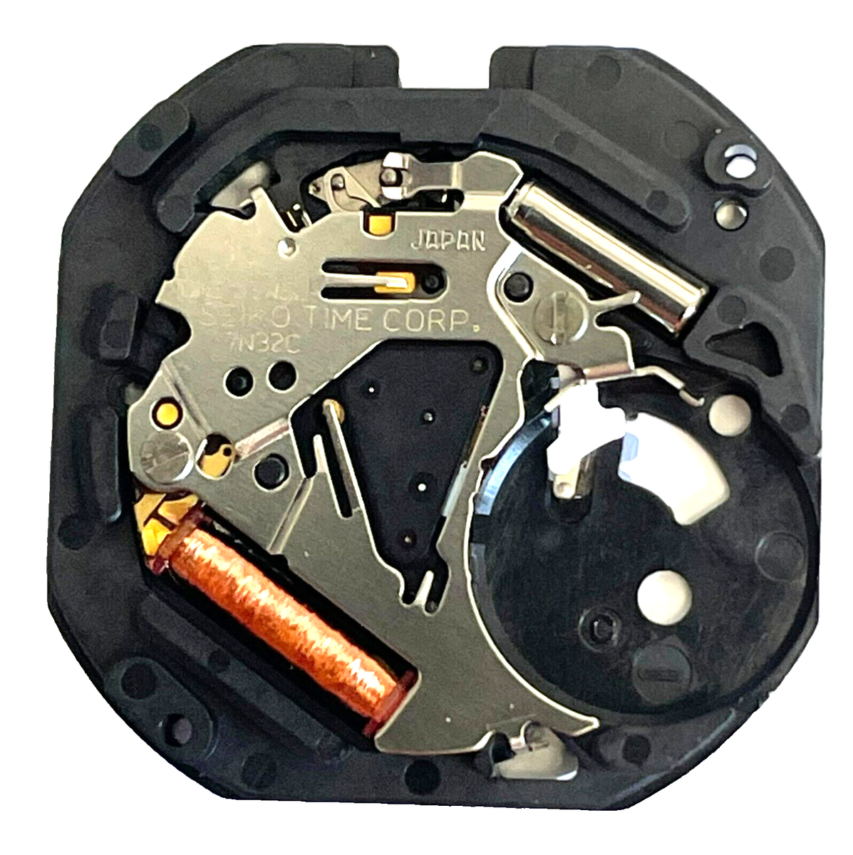 Seiko Quartz Watch Movement 7N32 Date at 6 NEW | eBay