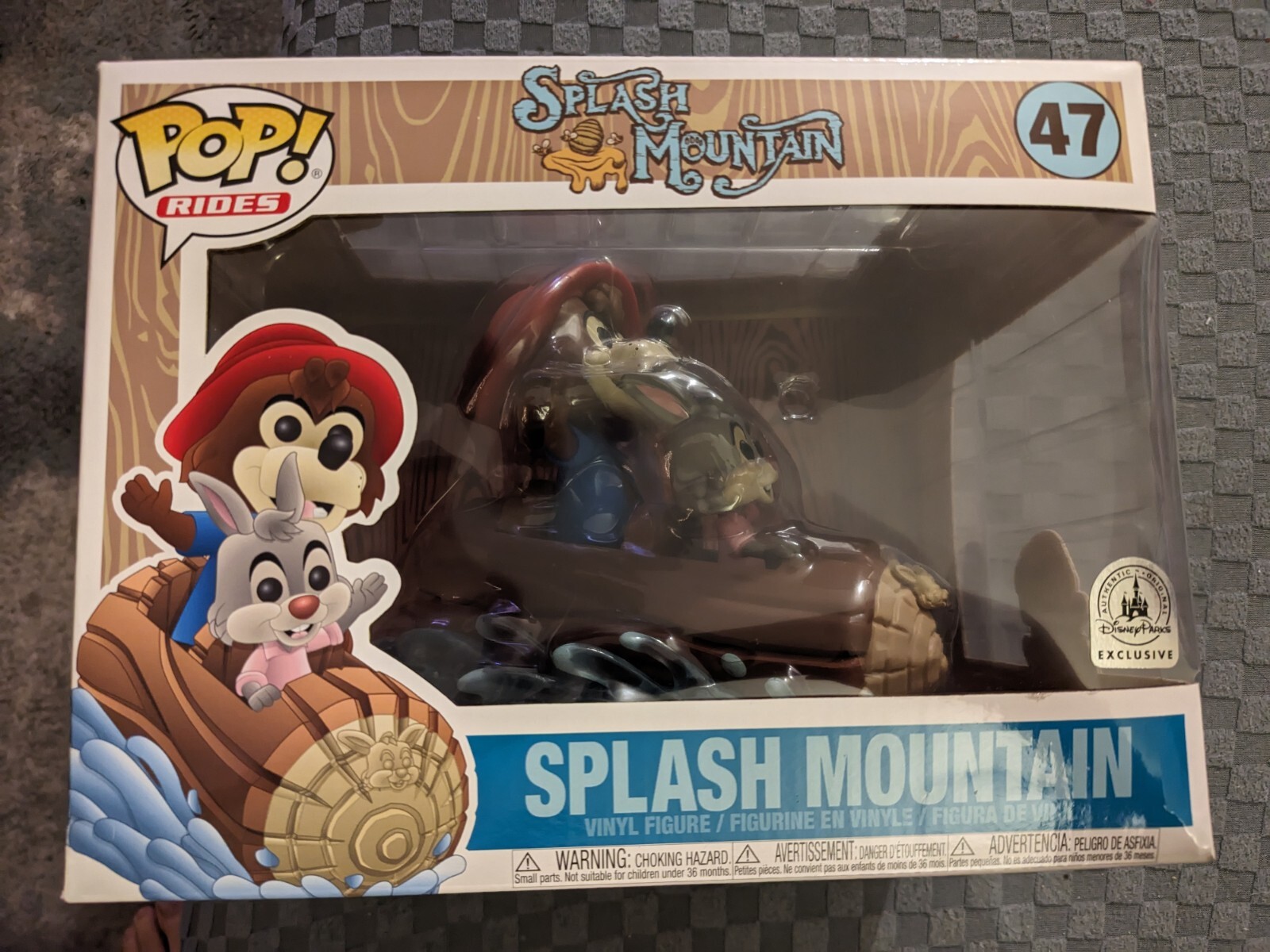 Funko Pop! Rides: Disney - Splash Mountain - (Exclusive) #47 Never Opened