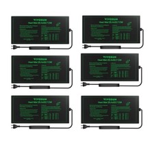 VIVOSUN 6X Heizmatte Zimmergewächshaus Wärmematte Pet Reptil Tempe 25,4x52,7cm