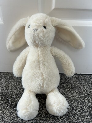 10 ZOLL MOHN & ENTLEIN WEICHES KUSCHELTIER CREME GRAU BABY HASE HASE NÄCHSTE OSTERN