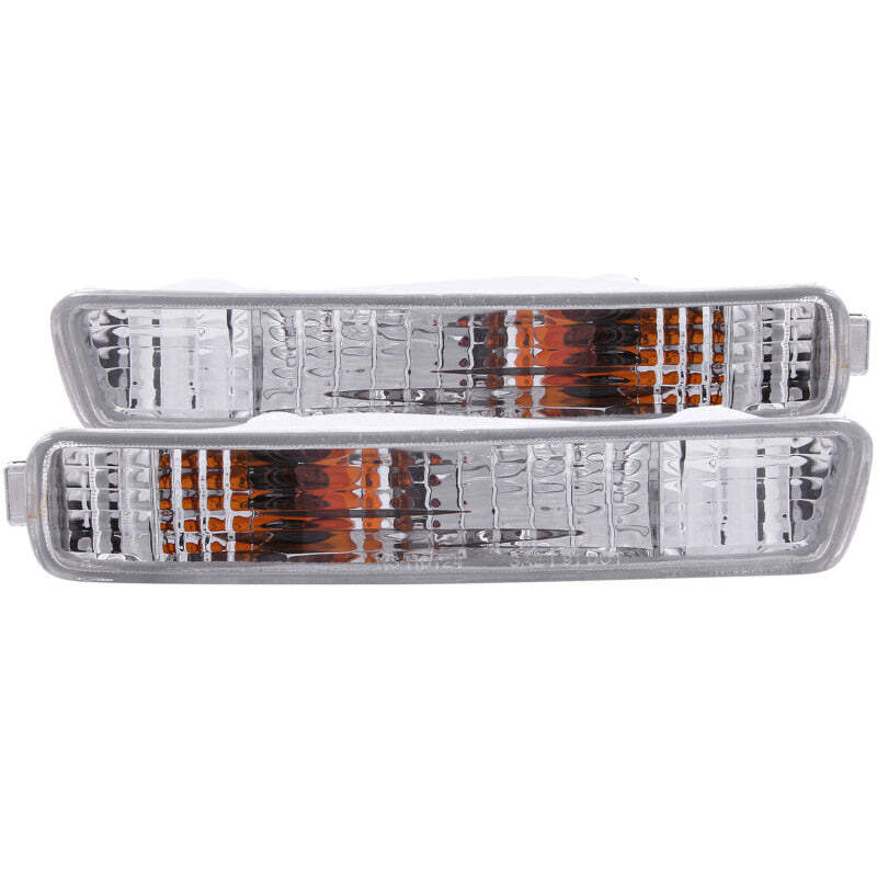 ANZO 1996-1997 Honda Accord Euro Parking Lights Chrome