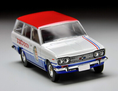 LV-005 A DATSUN BLUEBIRD 1200 EN COLOR ROJO, TOMICA LTD. VINTAGE , 1/64 - BCN STOCK CARS