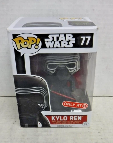 Funko POP! Kylo Ren Star Wars #77 Vinyl Figure Box Wear 090524AST3