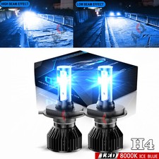 For Honda CRV CR-V 2007 2008 2009-2014 LED Headlight High&Low Beam Bulbs Blue