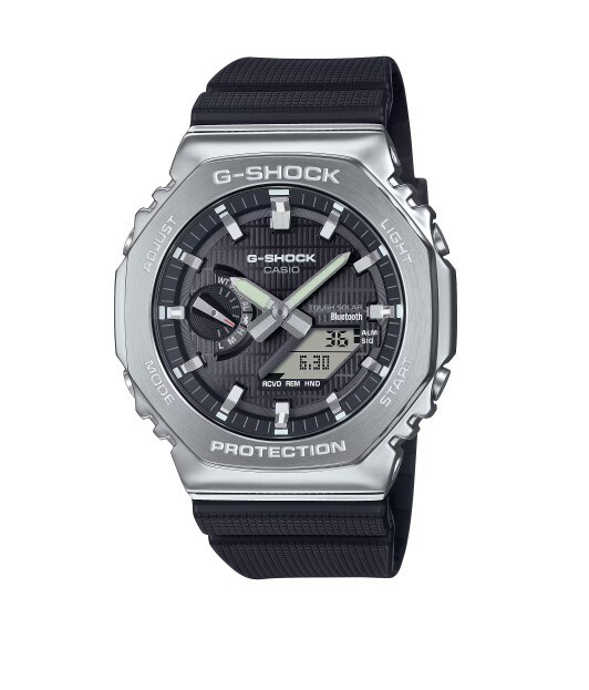 Casio G-Shock G-steel Tough Solar Bluetooth Black Dial Watch 