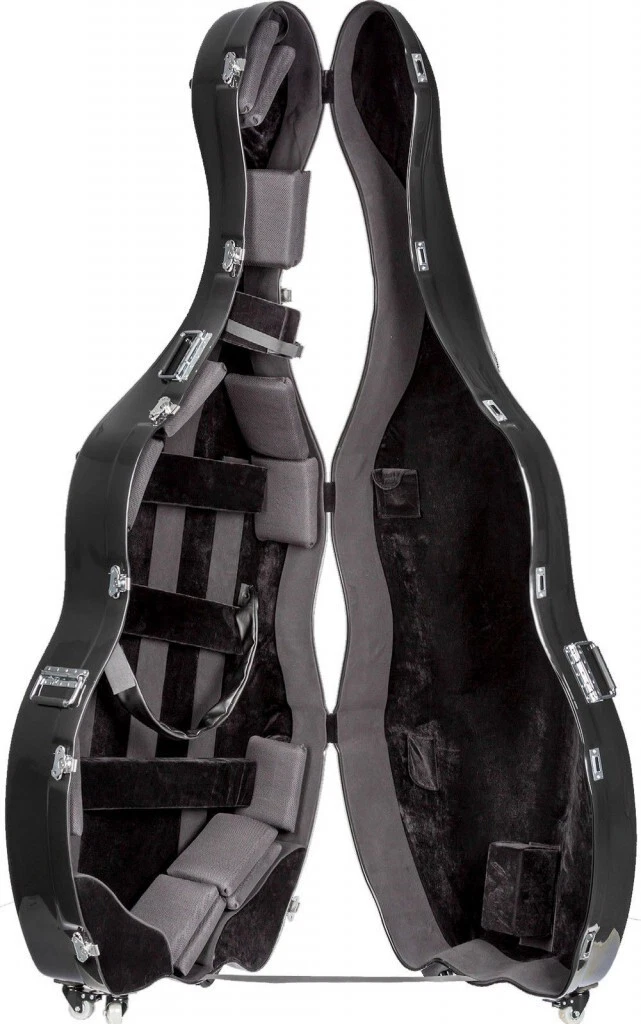 CORE 3 4 Upright Double Bass Case Hard Shell fiberglass w