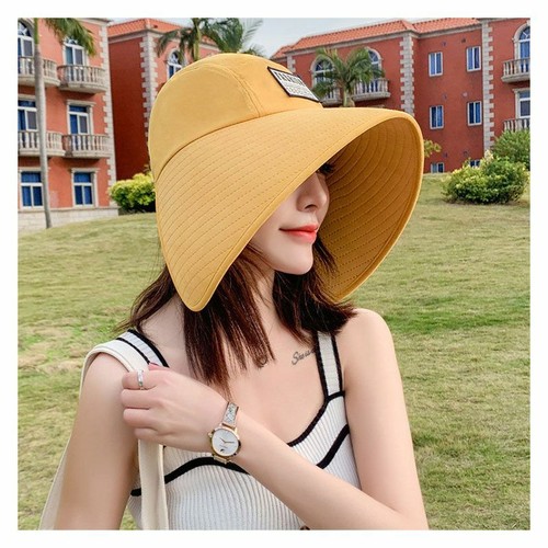 Women Sun Hat Fashionable Big Brim 