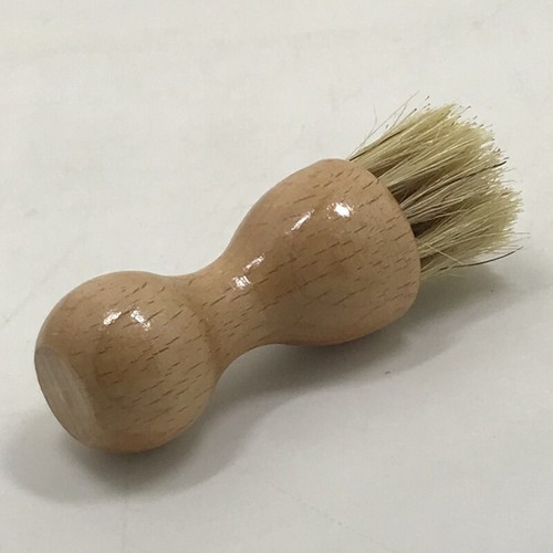 Spazzola lucidante manico legno stivali scarpe spazzola portatile strumento pulizia casa durevole - Foto 5 di 13