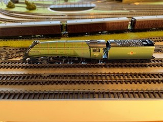 MINITRIX N GAUGE A4 CLASS REFURBISHED & RENAMED 'WILD SWAN' 60021 EXCEL COND/BOX