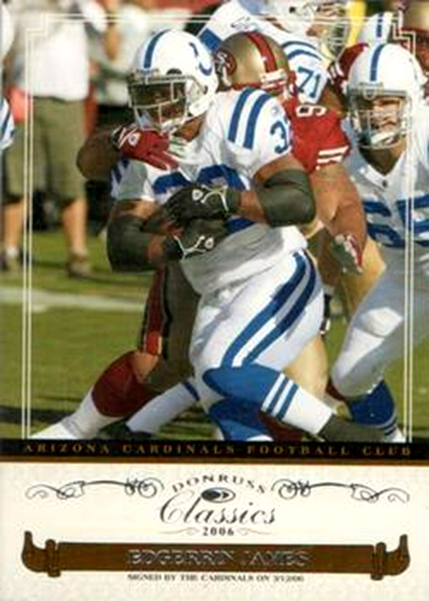 2006 Donruss Classics #43 Edgerrin James Indianapolis Colts HOF