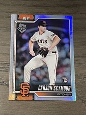 2026 Topps Rainbow Foil #112 Carson Seymour San Francisco Giants RC