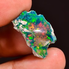 10 Kt Schwarzer Äthiopischer Opal Grob, Welo...