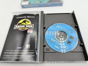 2 Game Lot Ecco the Dolphin (Sega CD, 1993) CIB Complete w/ Manual