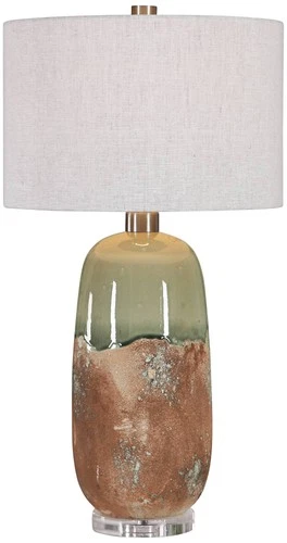 Uttermost Maggie 30 1/4" High Terracotta Rust Ceramic Vase Table Lamp - Picture 2 of 7