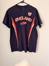 Simply For Sports England Soccer T-Shirt White Red Size M