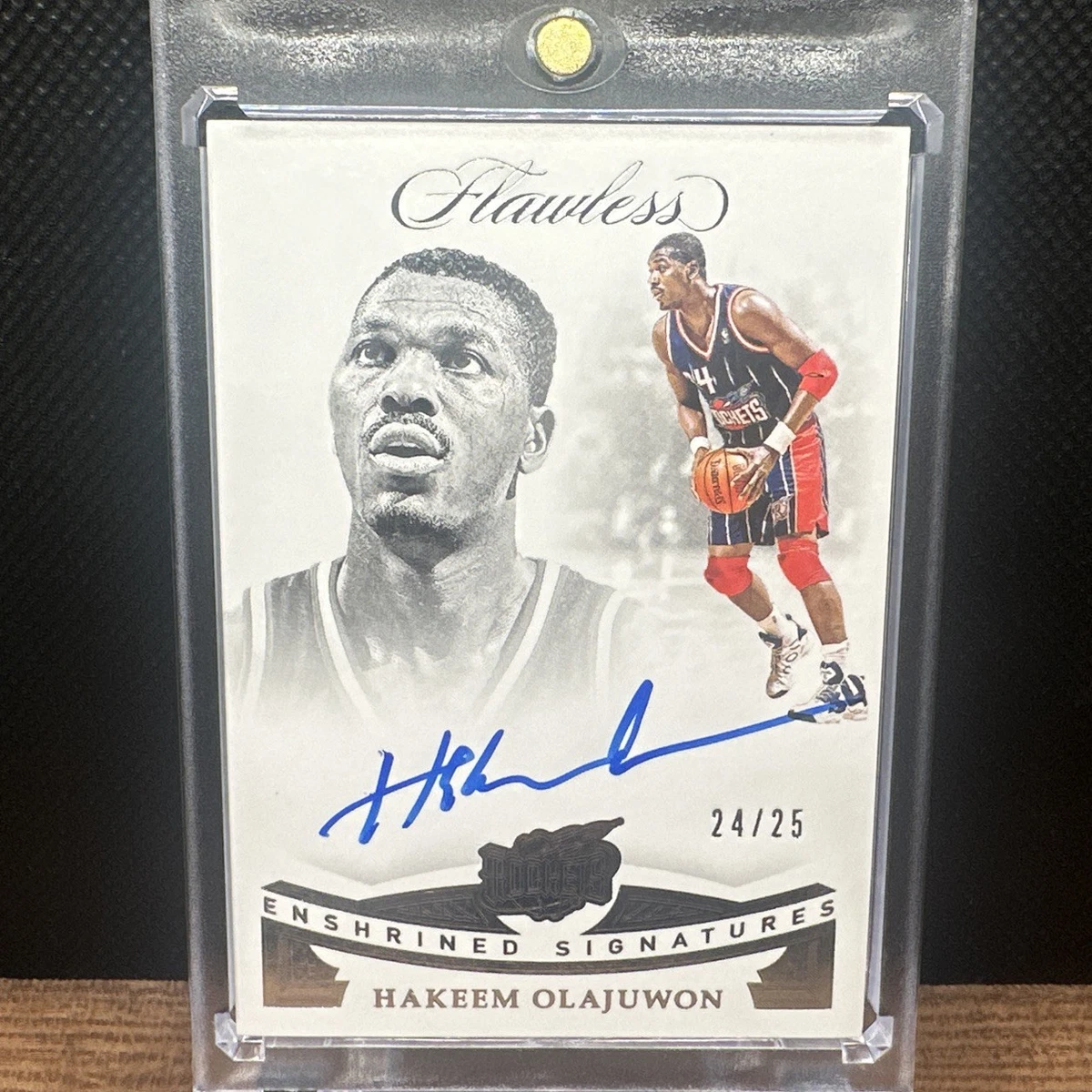 Hakeem Olajuwon Autograph Basketball Cards for sale | eBay