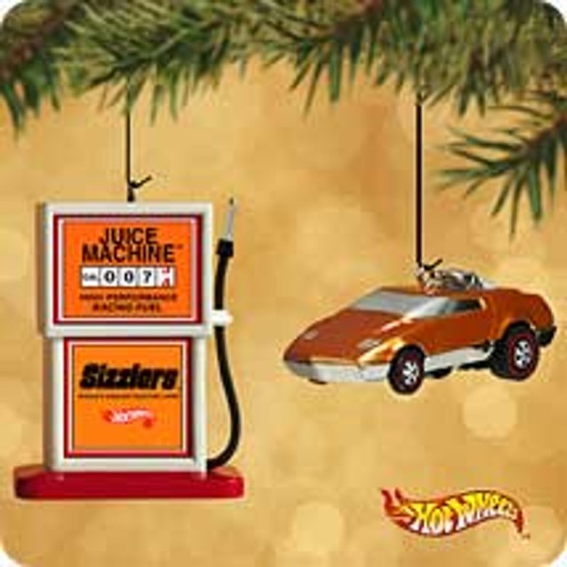 'Juice Machine & Revvin Heaven-Hot Wheels' 'Keepsake' Series NEW Hallmark 2002