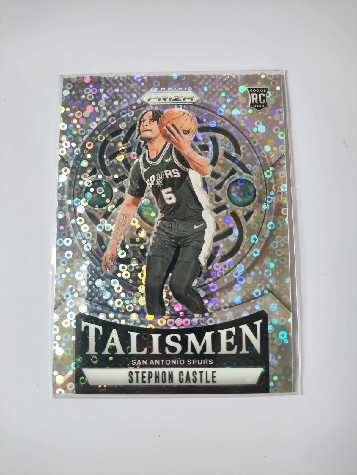 2024-25 Panini Prizm Stephon Castle Talismen Fast Break RC #14 Spurs j29